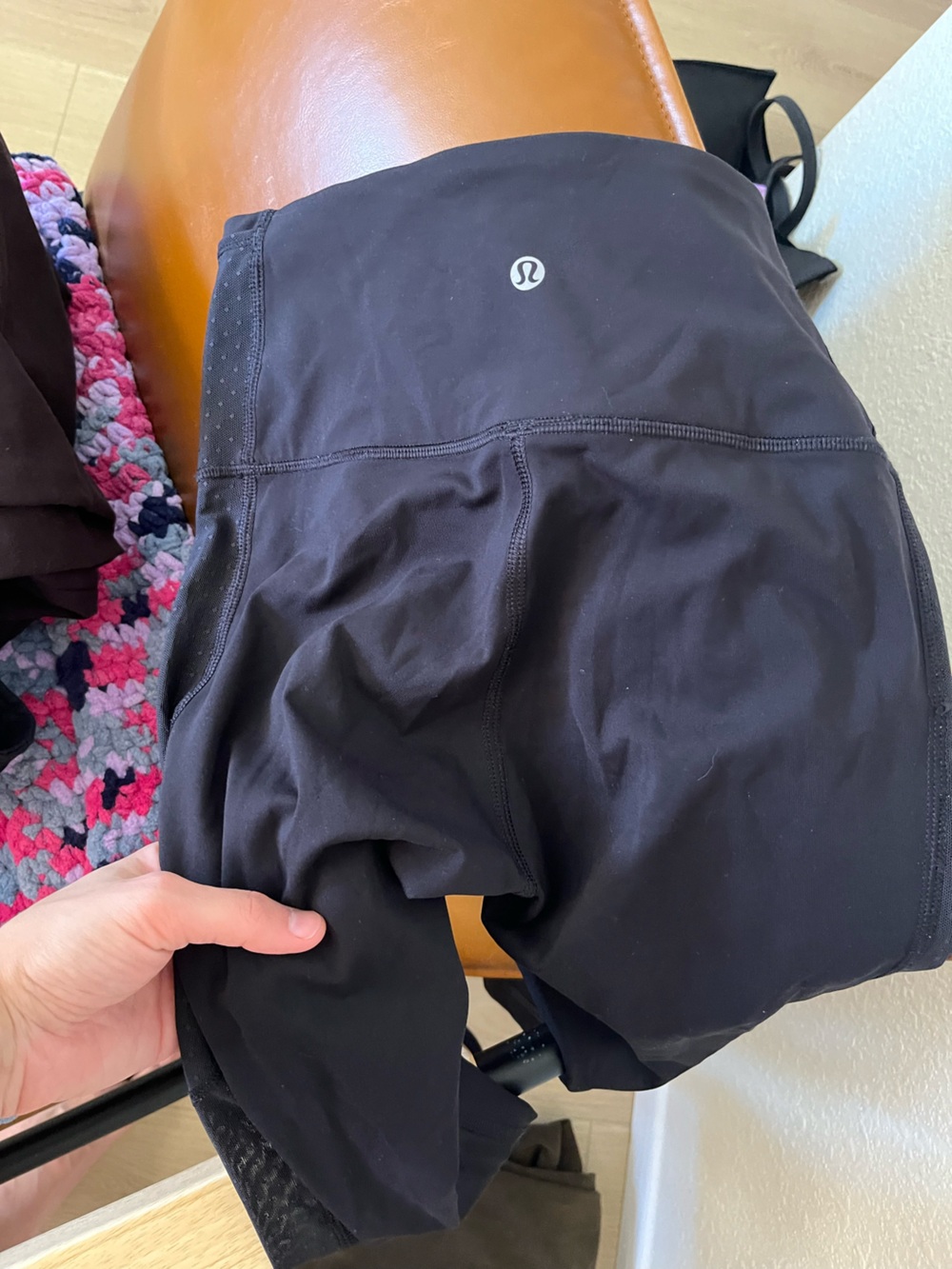 Lululemon Black High-Rise Workout leggings